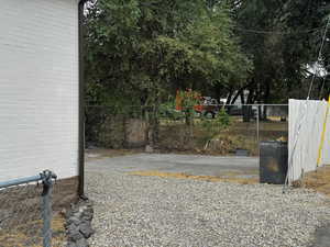 View of dirt / gravel road