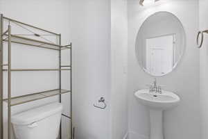 Bathroom featuring toilet