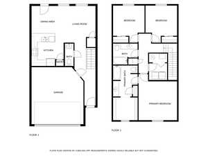 View of floor plan / room layout