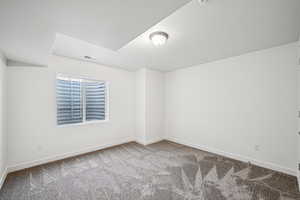 Spare room with carpet floors