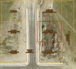 Map of property location featuring property parcel outlined