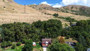 View of mountain backdrop