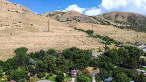 View of mountain background
