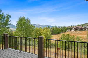 View of mountain backdrop