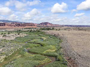 Mountain view featuring rural landscape