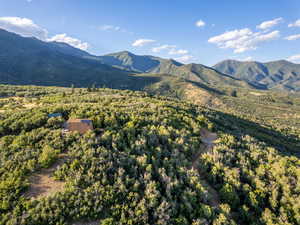 View of mountain background
