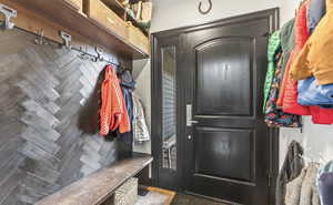 View of mudroom