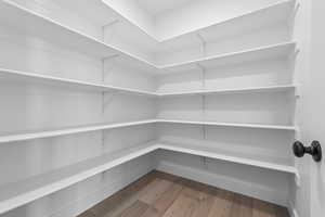 View of storage area