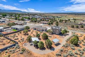 Aerial view of mountains