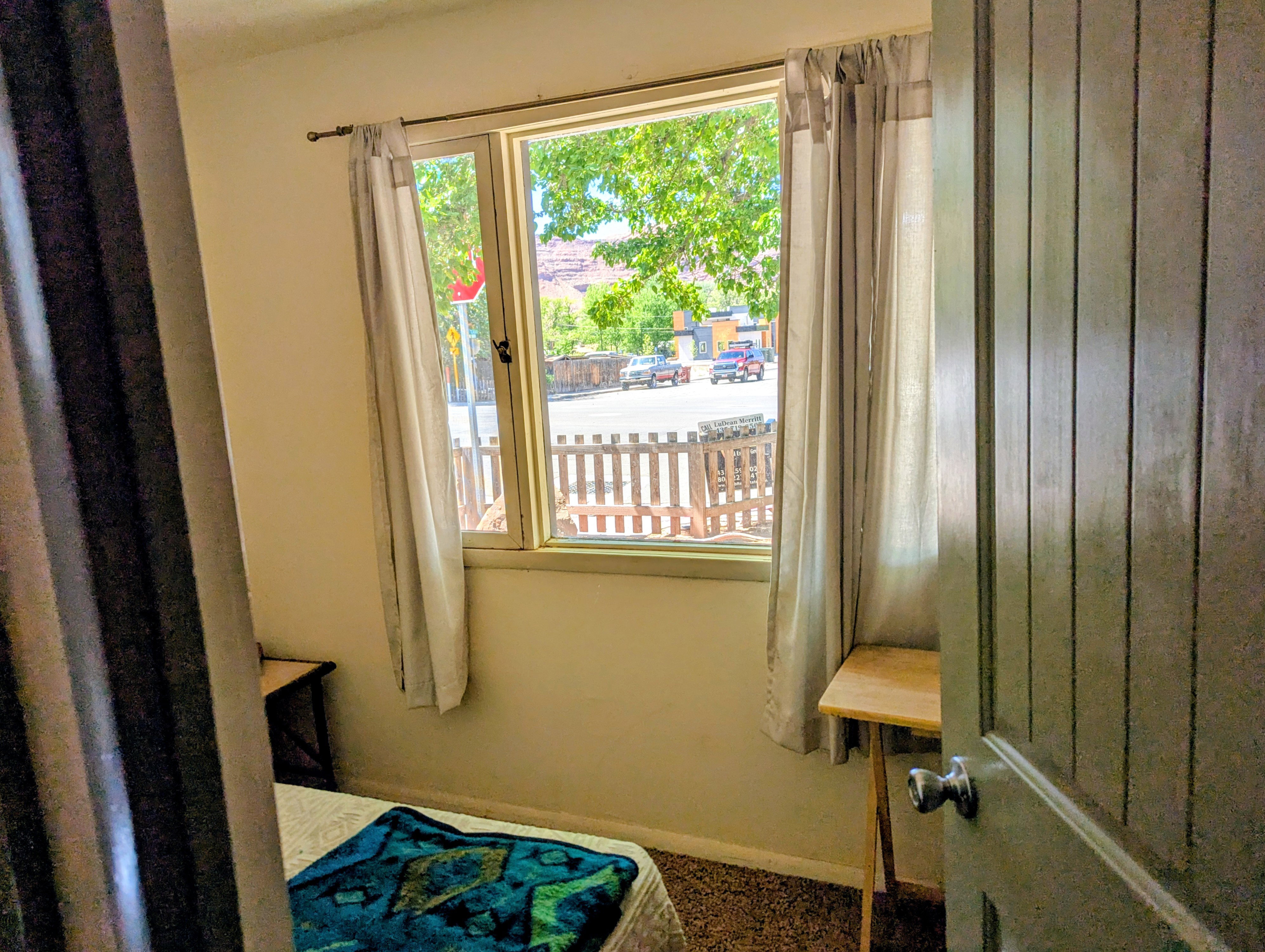 Bedroom featuring baseboards