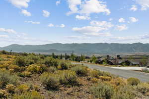 View of mountain backdrop