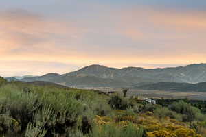 View of mountain backdrop