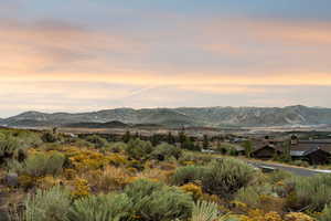 View of mountain background