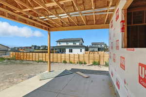 View of patio / terrace featuring a residential view