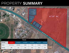 Map / location featuring property boundaries highlighted