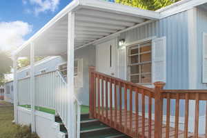 View of side of home