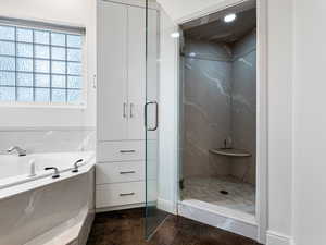 Large Walk-in Shower