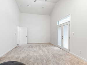 Back View of Owner's Suite