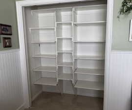 View of Office closet (Bedroom)