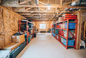 View of storage room