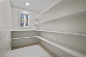 View of storage area