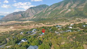 View of property location featuring mountains