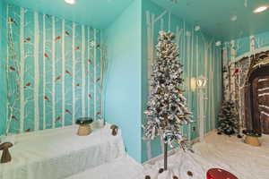 Bathroom featuring recessed lighting