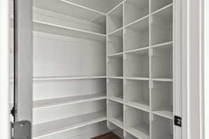 View of storage area