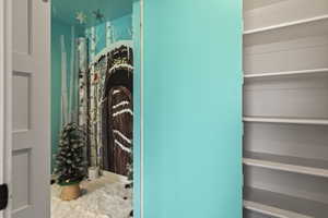 View of laundry room