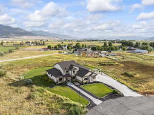 View of rural area with mountains