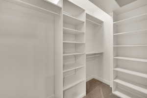 Primary Walk in closet