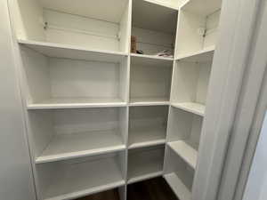 View of storage area