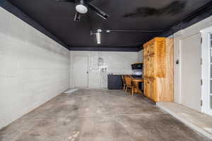 Part of the ADU it is an additional flex space with separate entrance.