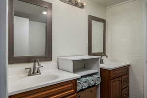 second ADU  jack and jill bathroom