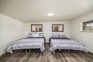 Second detached ADU beds in bedroom 1