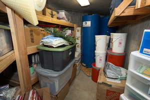 View of storage room