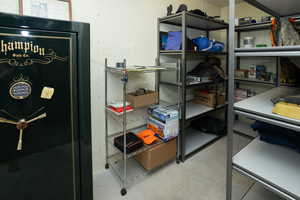 View of storage area