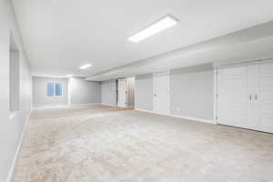 Basement living room