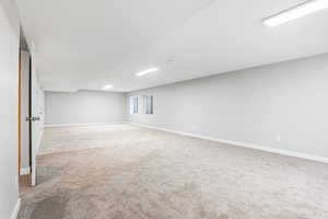 basement living room