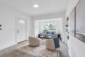 Spacious living room