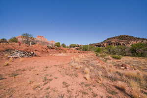 View of mountain background