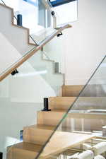 View of stairs
