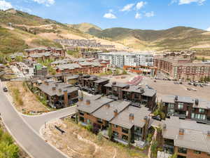 Aerial view of mountains
