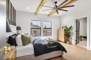 Mater Bedroom is a private retreat.