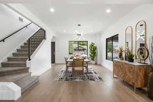Dining room large enough to entertain all your guests.