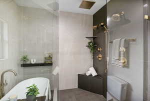 Master bathroom is truly one of a kind.