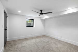 SE basement basement bedroom.