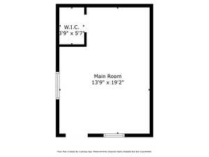 View of home floor plan