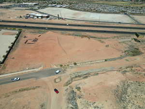 Aerial overview of property's location