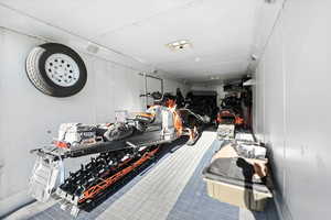 Snowmobiles included